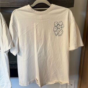 Cream Graphic Men's T-Shirt
